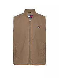 TOMMY JEANS | Gilet | braun