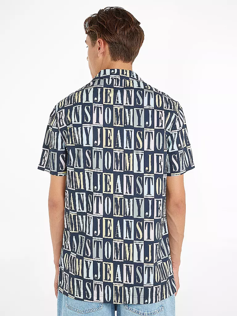 TOMMY JEANS | Hemd Classic Fit | blau
