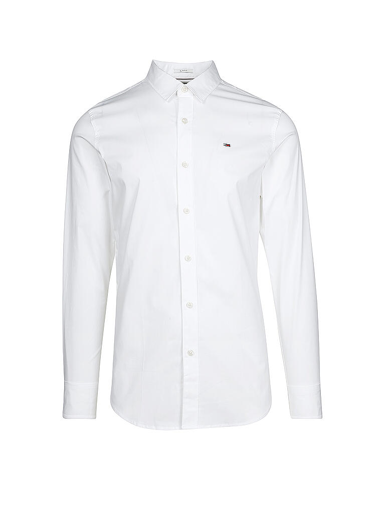 TOMMY JEANS | Hemd Slim-Fit SABIM | weiss