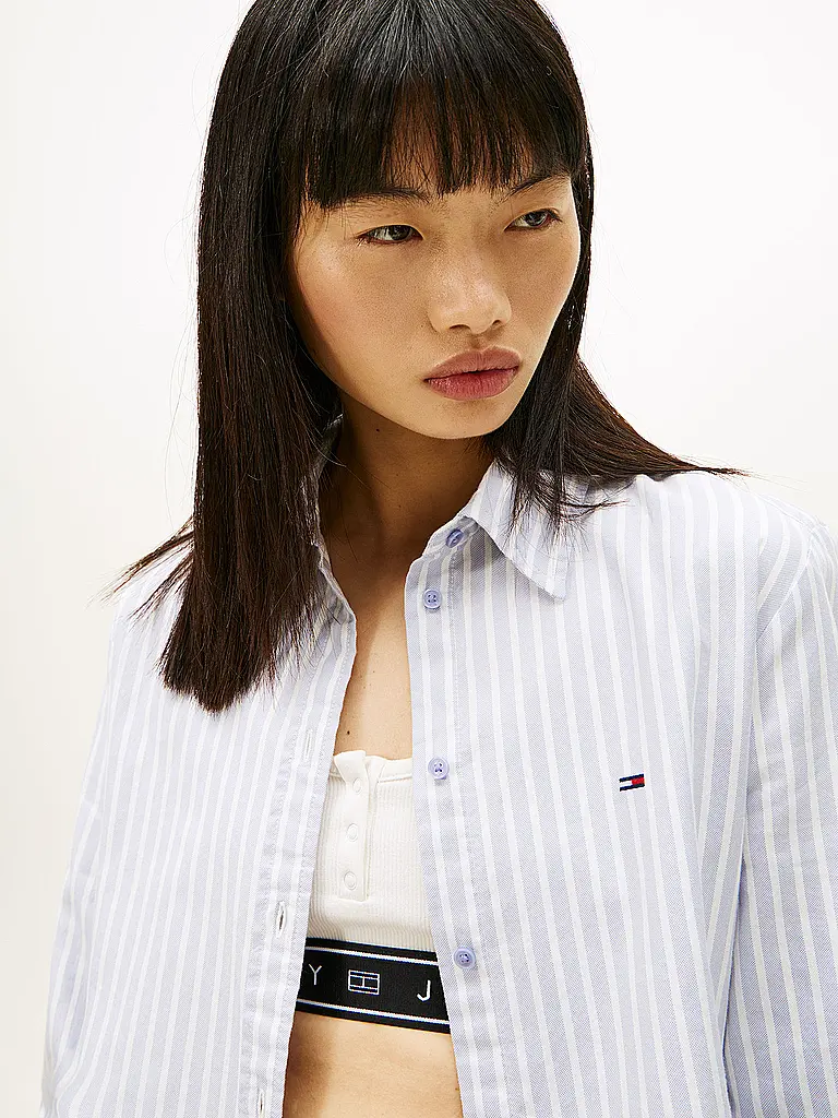 TOMMY JEANS | Hemdbluse  | Hellblau