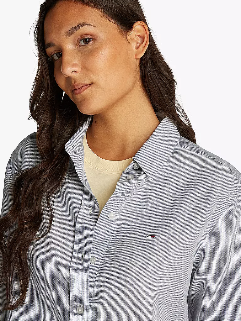 TOMMY JEANS | Hemdbluse | hellblau