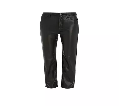 TOMMY JEANS Hose in Lederoptik JULIE