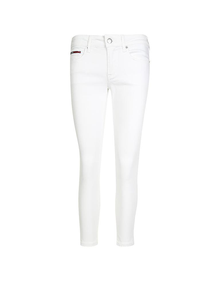 TOMMY JEANS | Jeans Skinny-Fit "Sophie" 7/8 | weiß