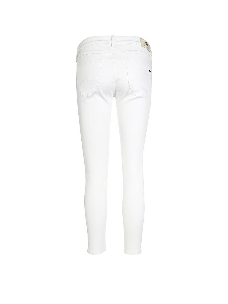TOMMY JEANS | Jeans Skinny-Fit "Sophie" 7/8 | weiß