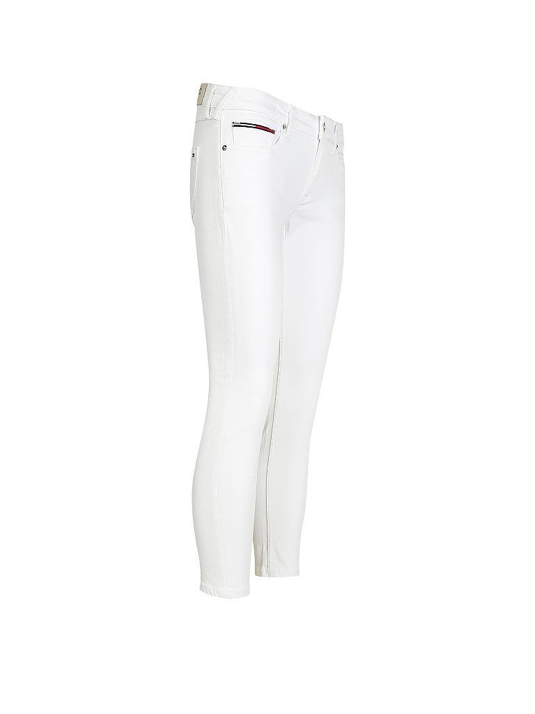 TOMMY JEANS | Jeans Skinny-Fit "Sophie" 7/8 | weiß