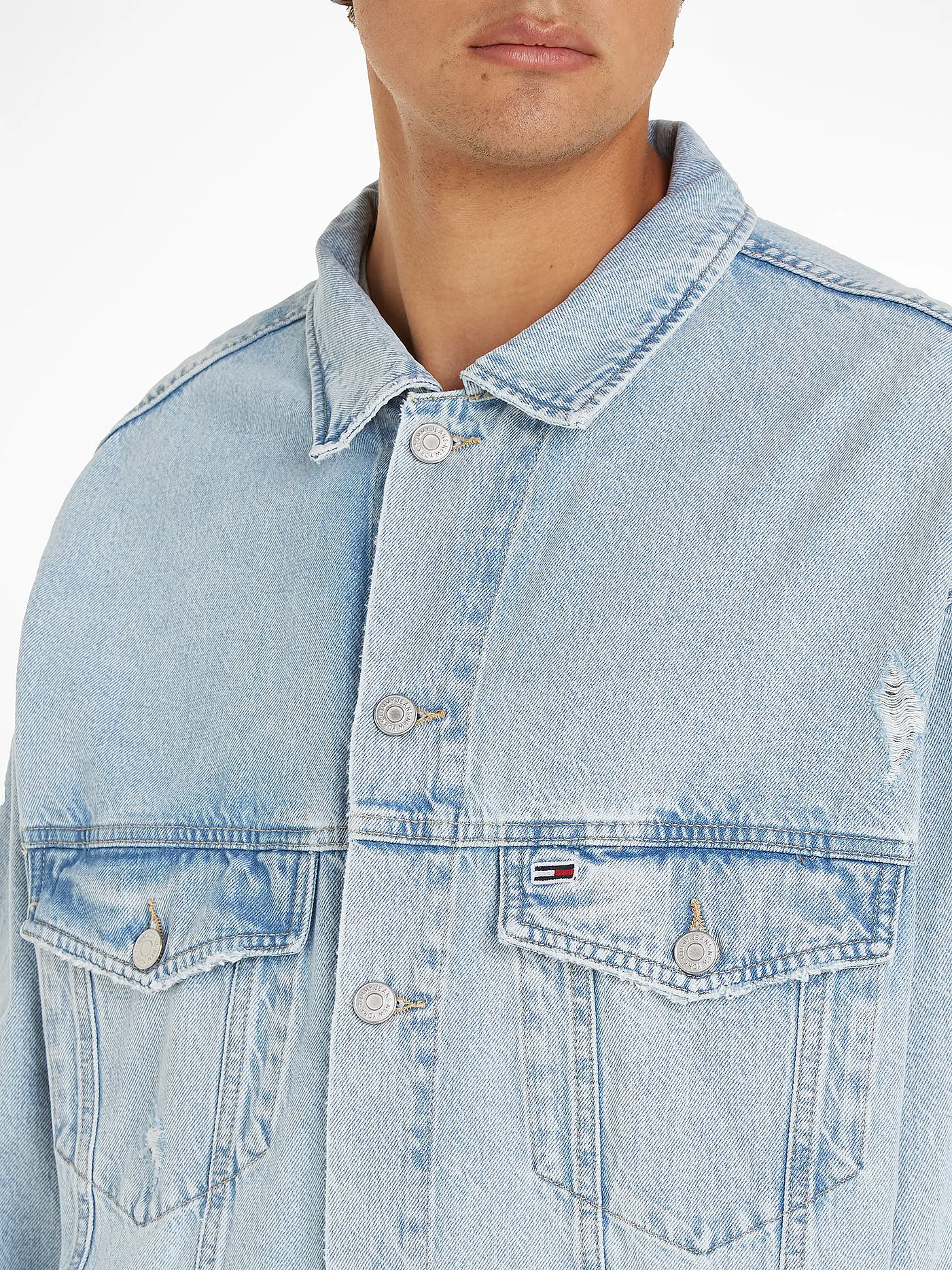 TOMMY JEANS | Jeansjacke AIDEN | hellblau