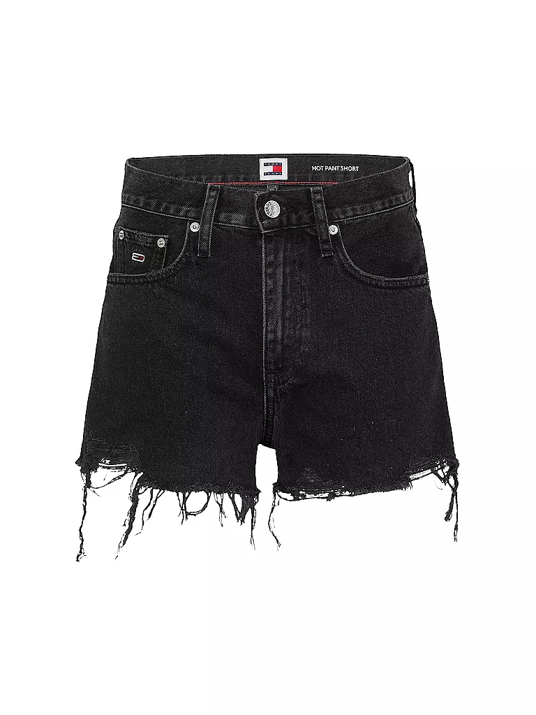 TOMMY JEANS | Jeansshorts  | schwarz