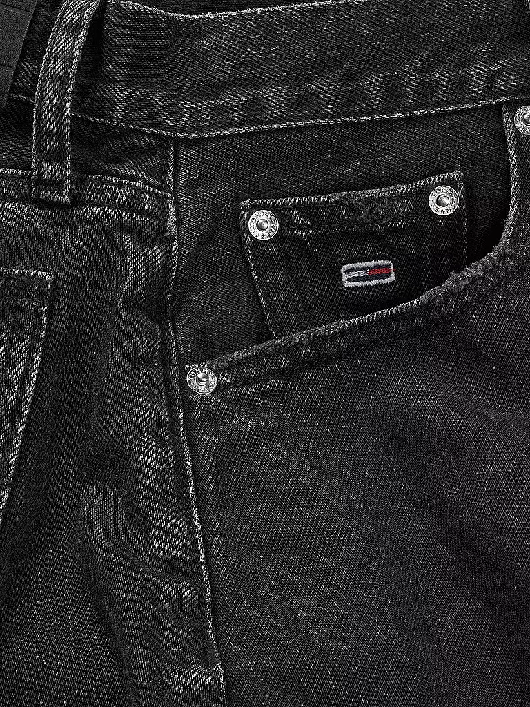 TOMMY JEANS | Jeansshorts  | schwarz