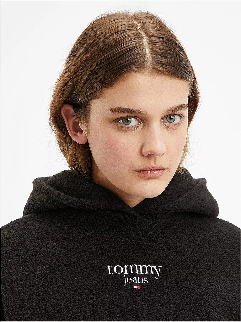 TOMMY JEANS | Kapuzenpullover - Hoodie | schwarz