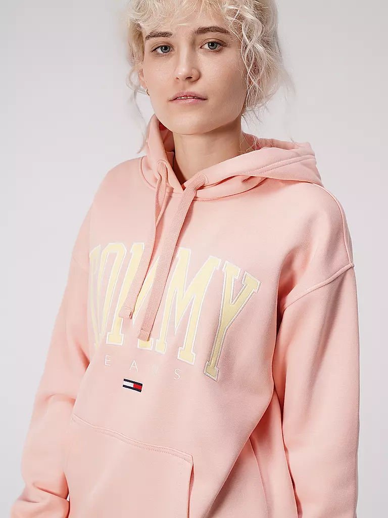 TOMMY JEANS | Kapuzensweater - Hoodie  | rosa