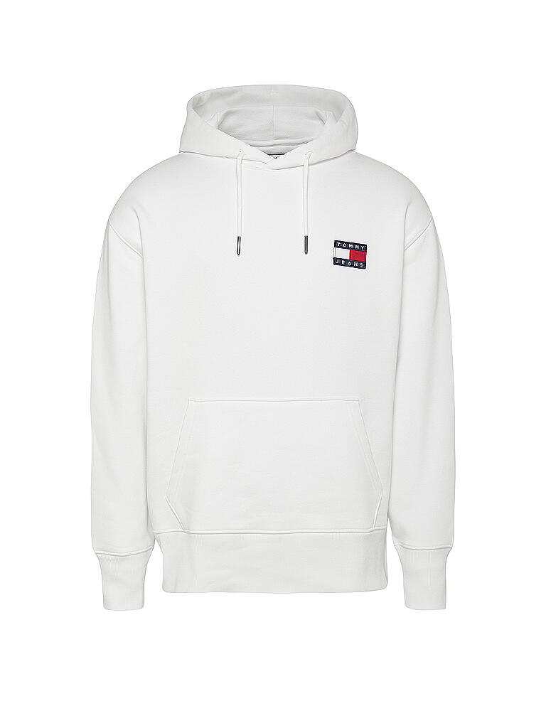 TOMMY JEANS | Kapuzensweater - Hoodie Relaxed Fit | weiß