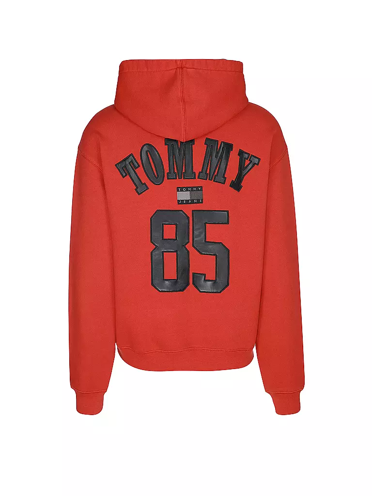 TOMMY JEANS | Kapuzensweater - Hoodie REMASTERED 1985  | rot
