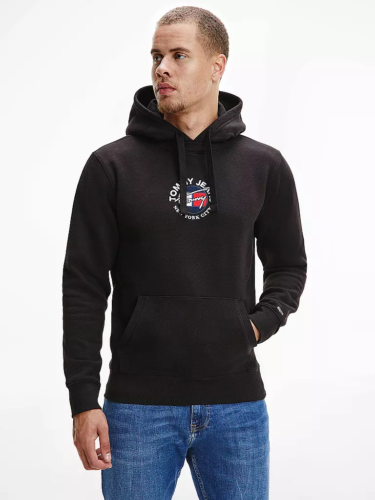 TOMMY JEANS | Kapuzensweater - Hoodie | schwarz