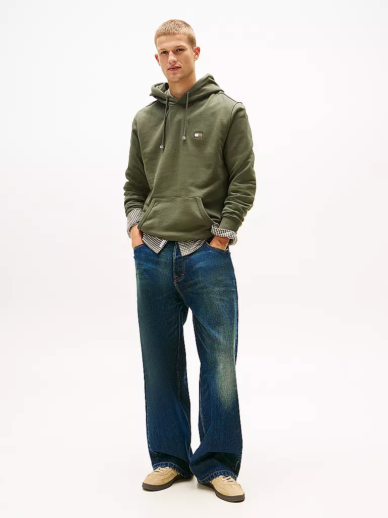 TOMMY JEANS | Kapuzensweater - Hoodie | dunkelgrün