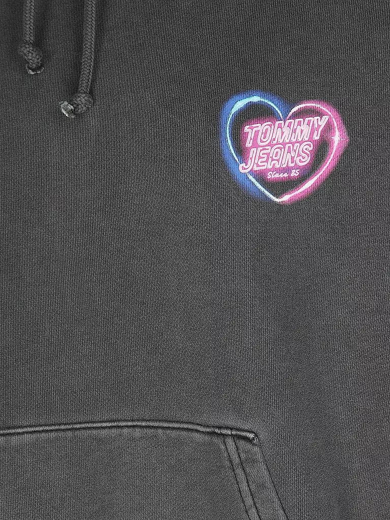 TOMMY JEANS | Kapuzensweater - Hoodie | schwarz