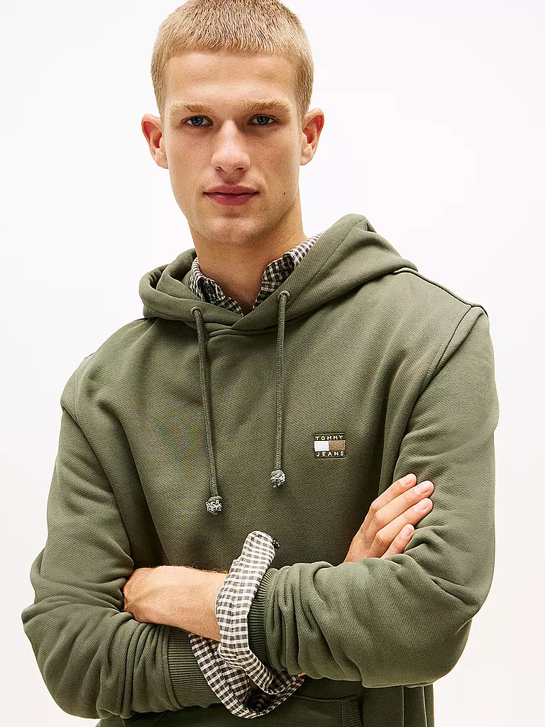 TOMMY JEANS | Kapuzensweater - Hoodie | dunkelgrün