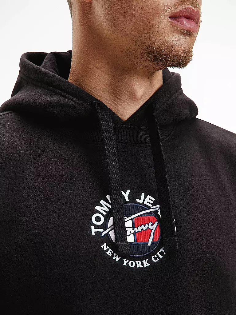 TOMMY JEANS | Kapuzensweater - Hoodie | schwarz