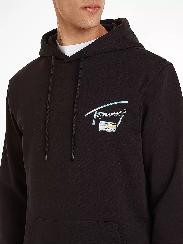 TOMMY JEANS | Kapuzensweater - Hoodie | schwarz