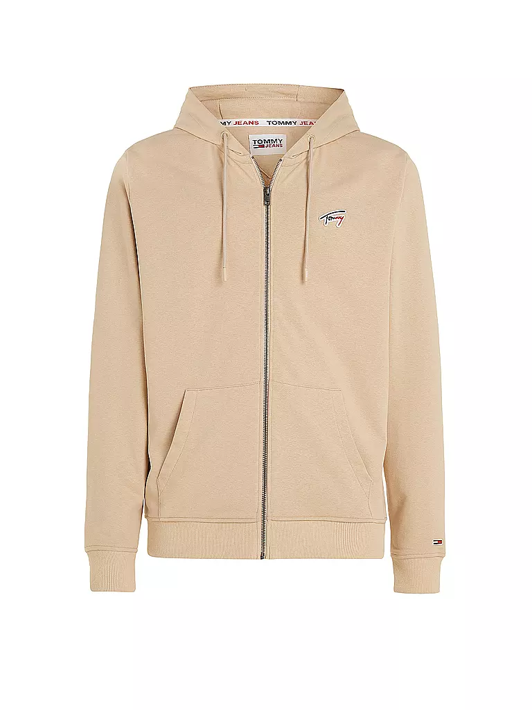 TOMMY JEANS | Kapuzensweatjacke | beige