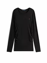 TOMMY JEANS | Langarmshirt  | schwarz