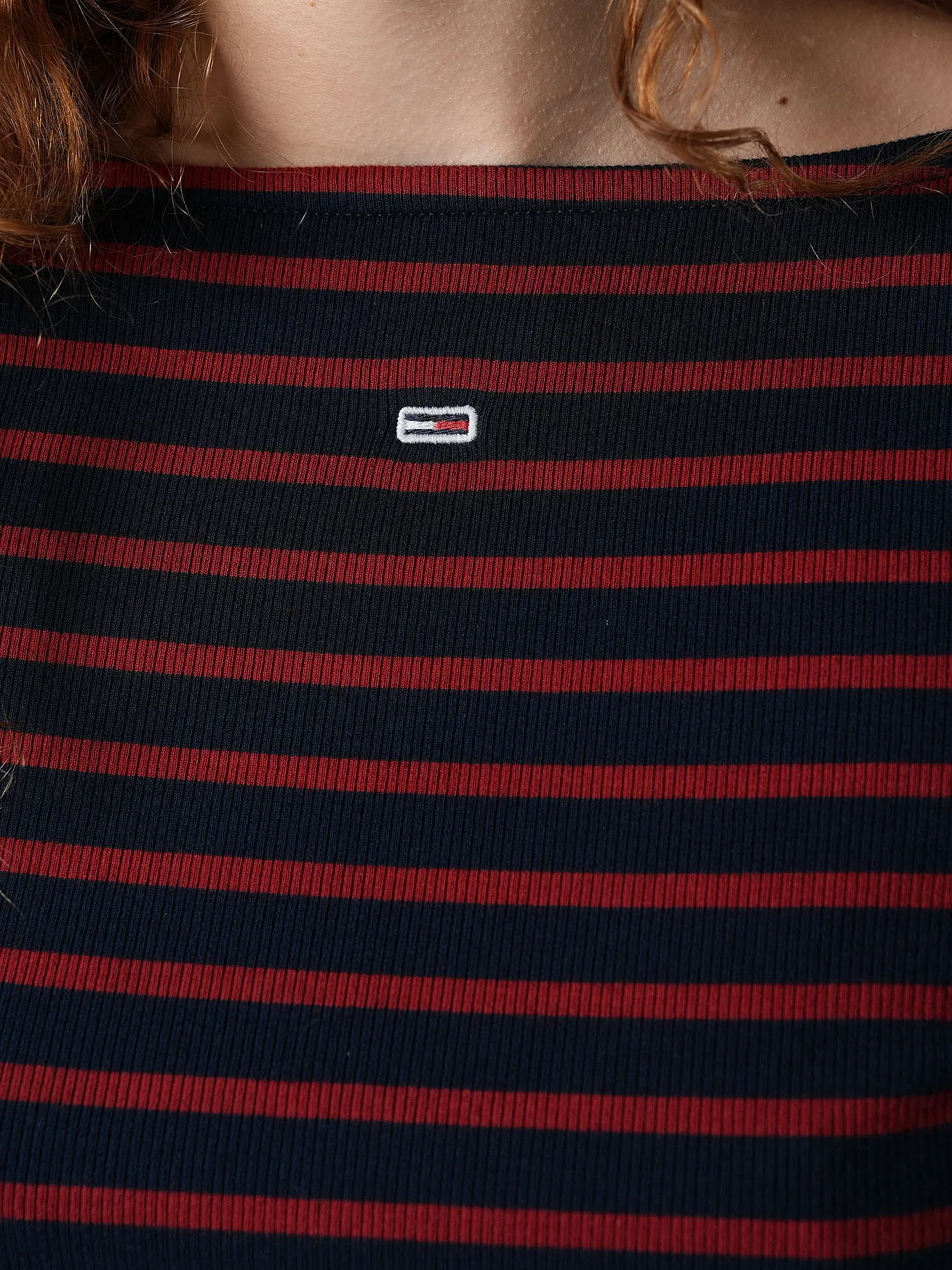 TOMMY JEANS | Langarmshirt | dunkelblau