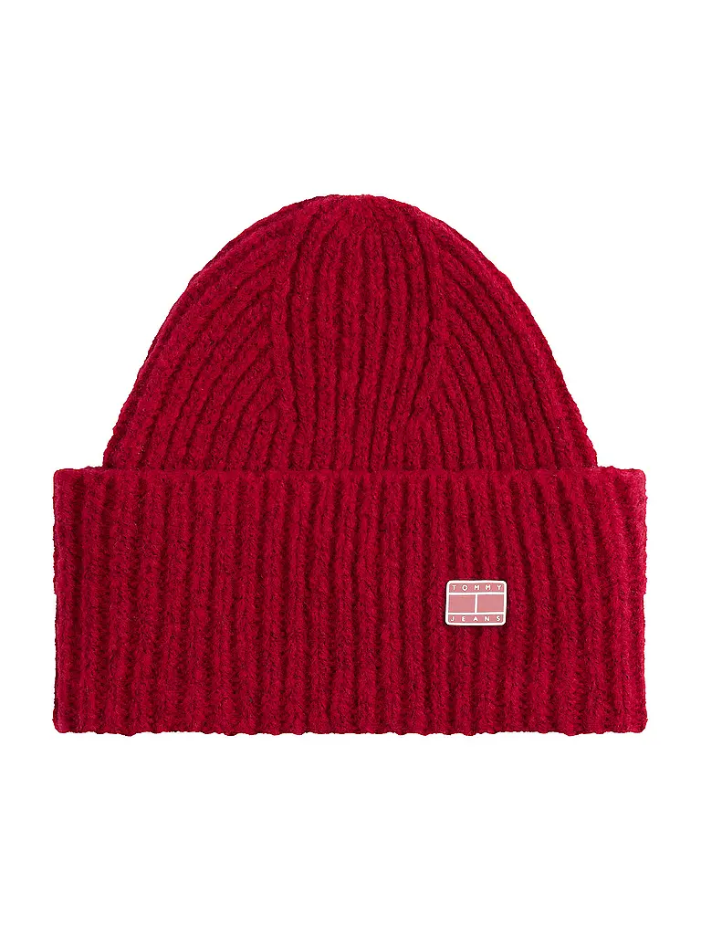 TOMMY JEANS | Mütze - Haube  | rot