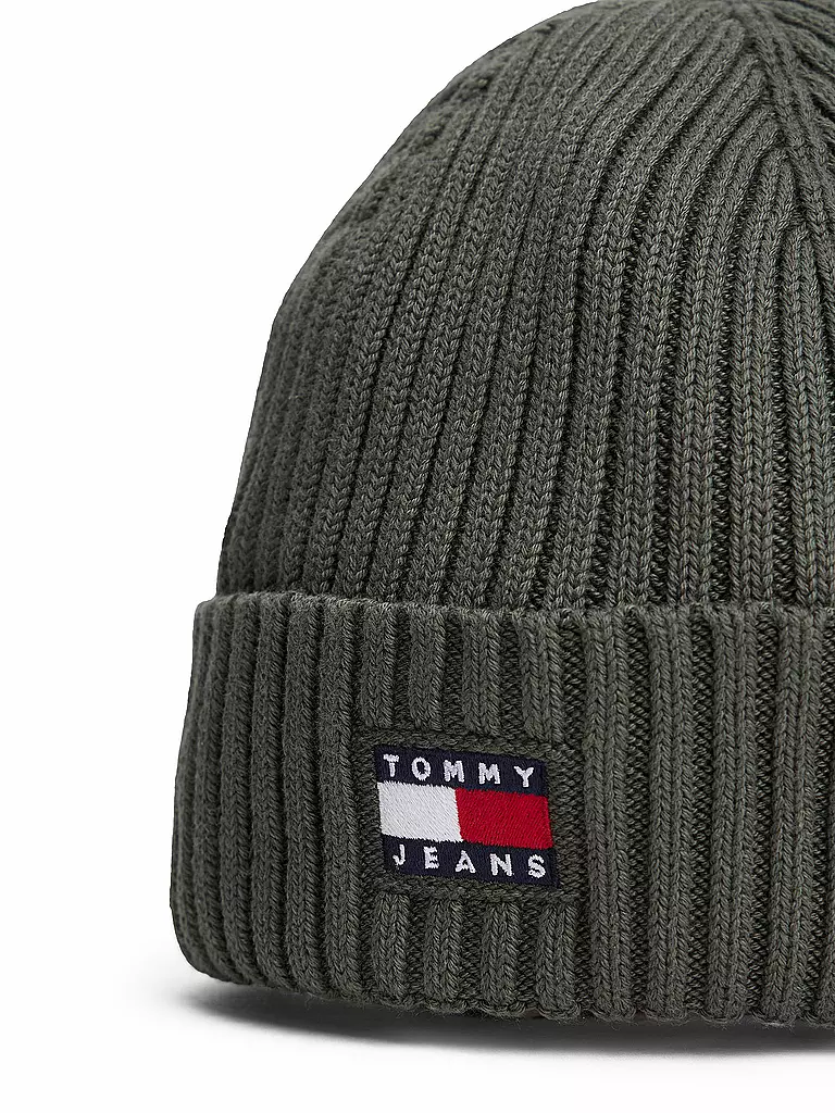 TOMMY JEANS | Mütze - Haube | dunkelrot