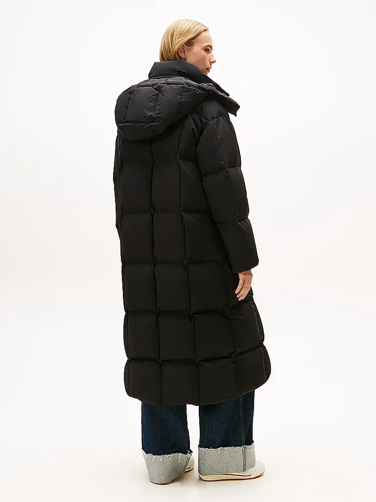 TOMMY JEANS | Mantel TJW ALASKA GRID | Schwarz
