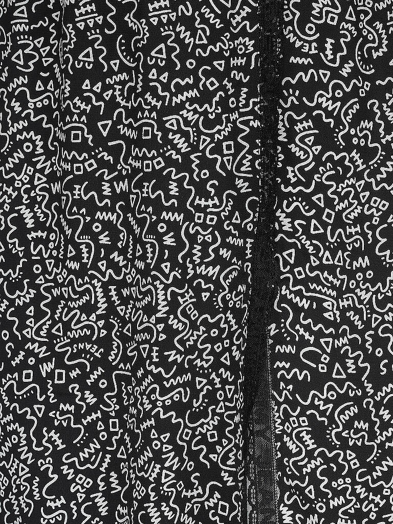 TOMMY JEANS | Midi Rock | schwarz