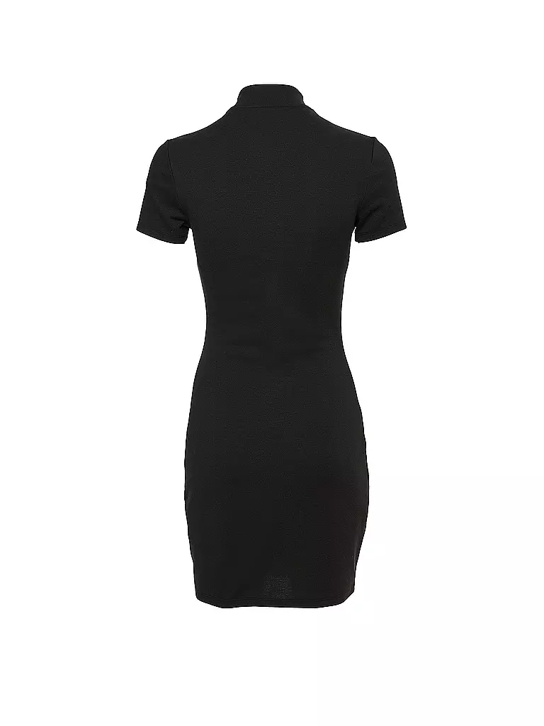 TOMMY JEANS | Minikleid SIGNATUR BODYCON | schwarz