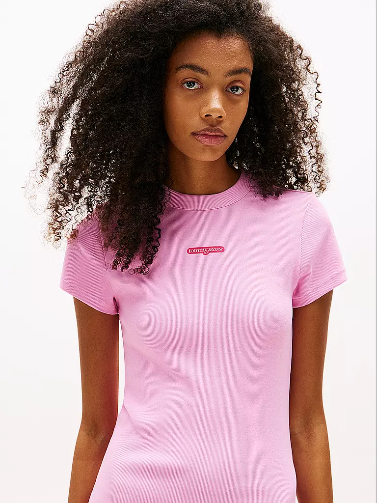 TOMMY JEANS | Minikleid TJW SCRIPT | rosa