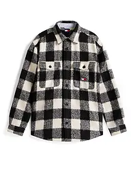TOMMY JEANS | Overshirt  | schwarz