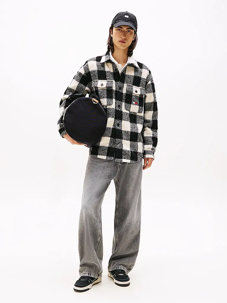 TOMMY JEANS | Overshirt  | schwarz
