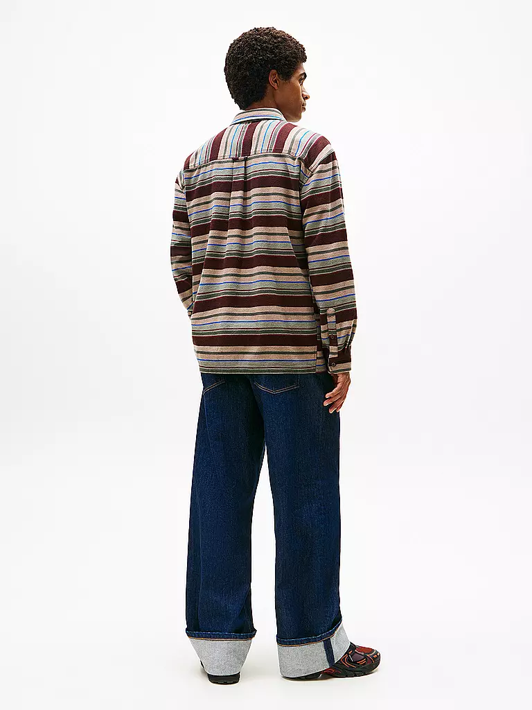 TOMMY JEANS | Overshirt  | braun