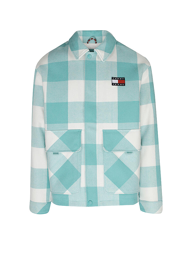 TOMMY JEANS | Overshirt TJM BUFFALLO | tuerkis