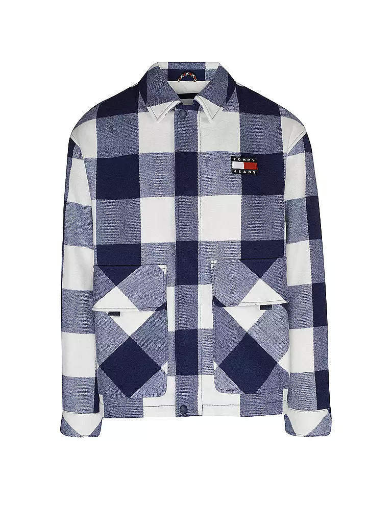 TOMMY JEANS | Overshirt TJM BUFFALLO | blau