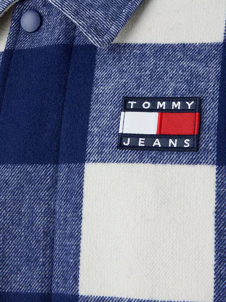 TOMMY JEANS | Overshirt TJM BUFFALLO | blau