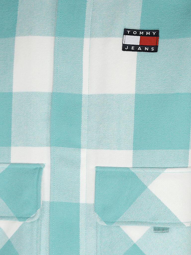 TOMMY JEANS | Overshirt TJM BUFFALLO | tuerkis