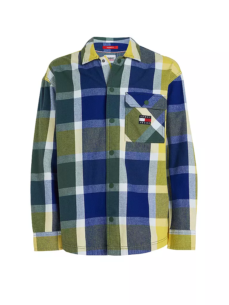 TOMMY JEANS | Overshirt | blau