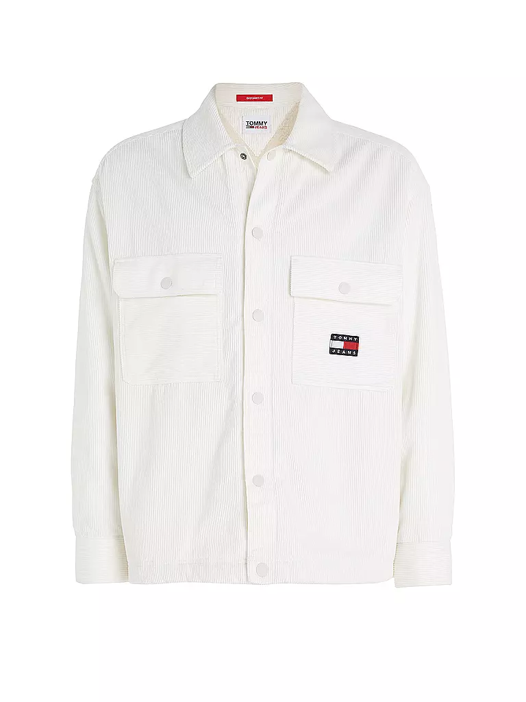 TOMMY JEANS | Overshirt | weiss