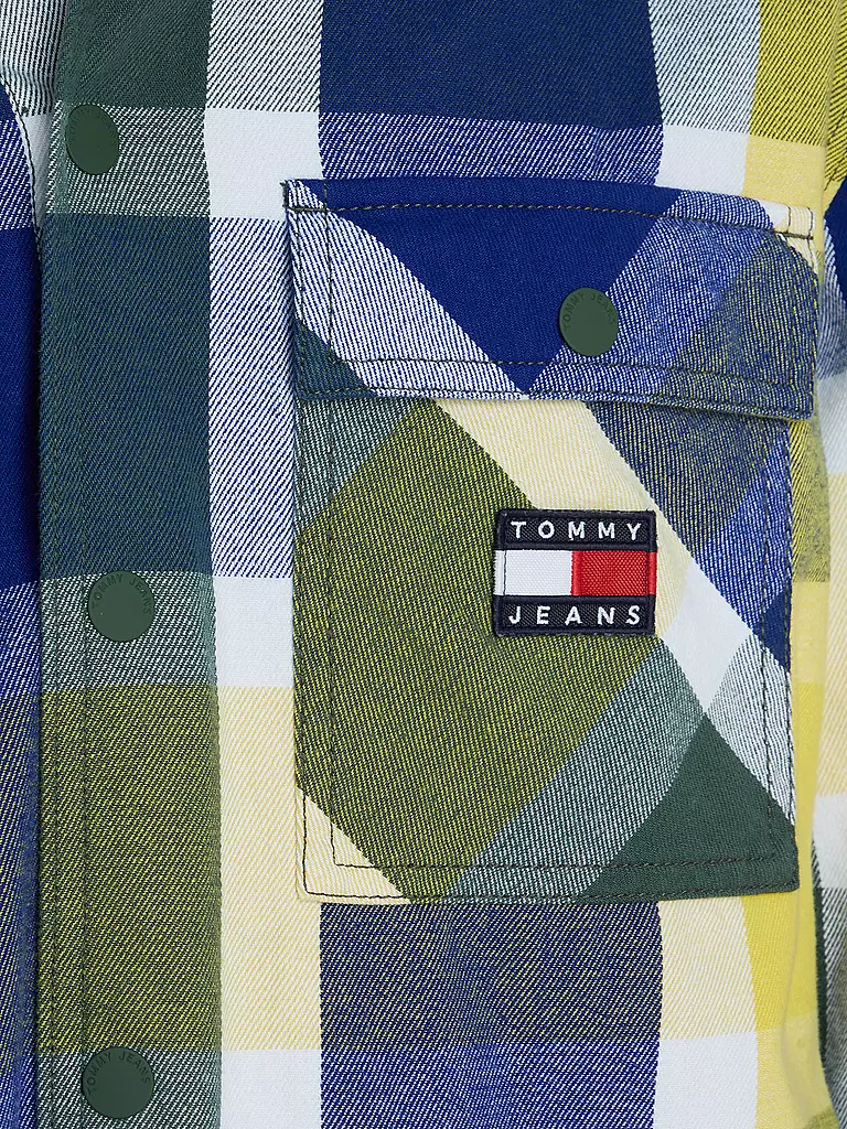 TOMMY JEANS | Overshirt | blau