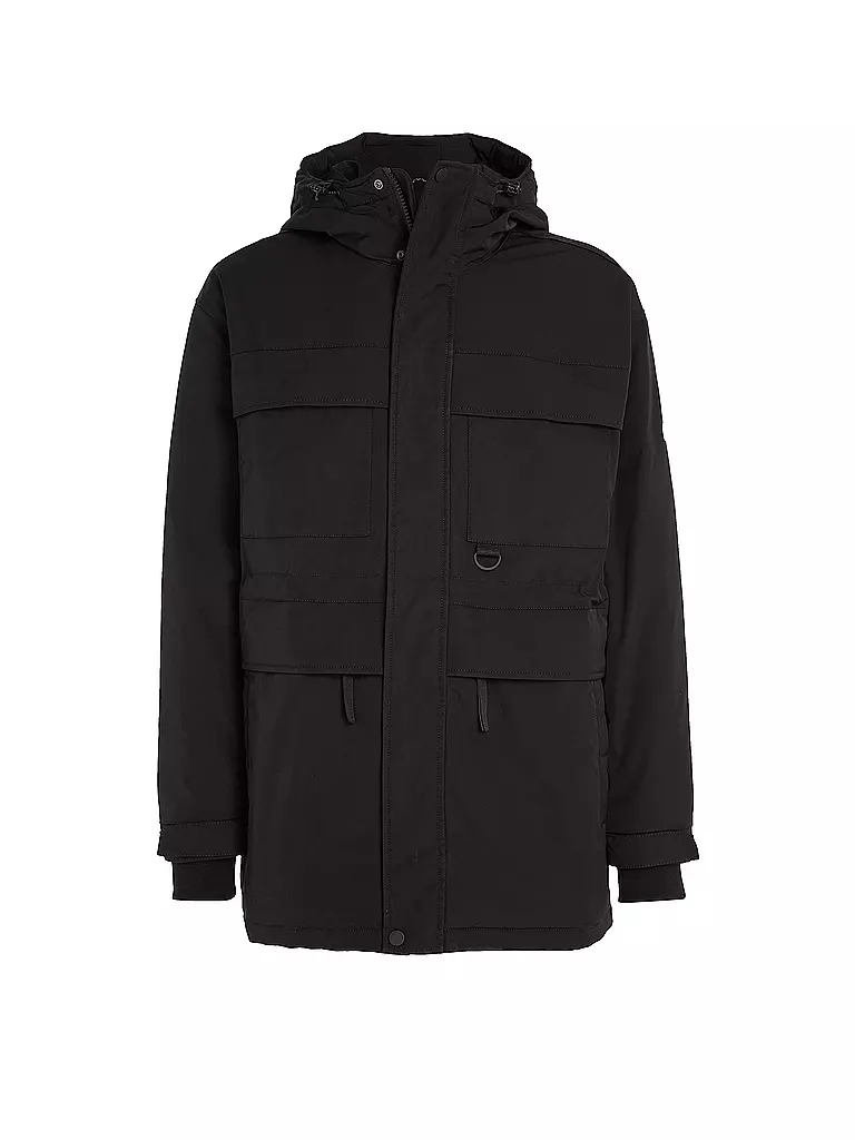 TOMMY JEANS | Parka | schwarz