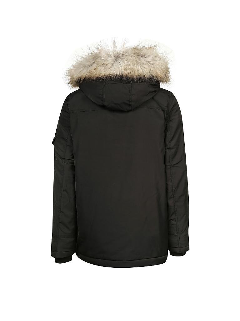 TOMMY JEANS | Parka | schwarz