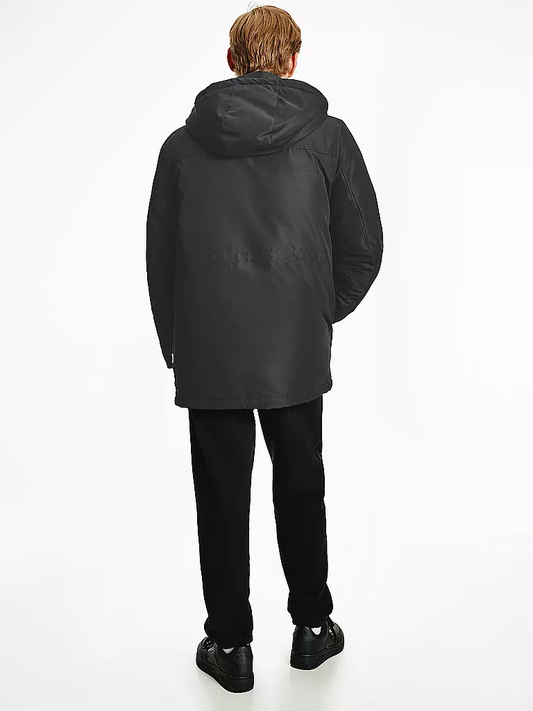 TOMMY JEANS | Parka | schwarz