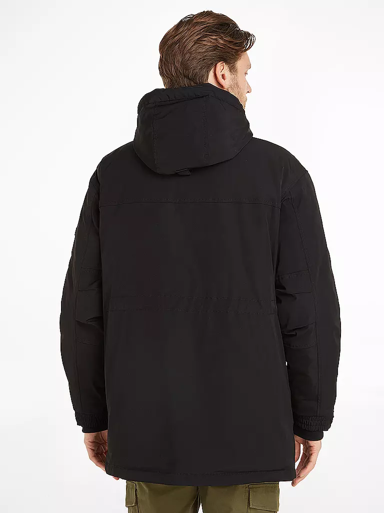 TOMMY JEANS | Parka | schwarz