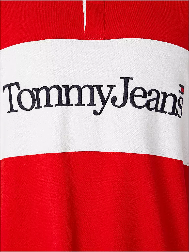 TOMMY JEANS | Poloshirt  | rot
