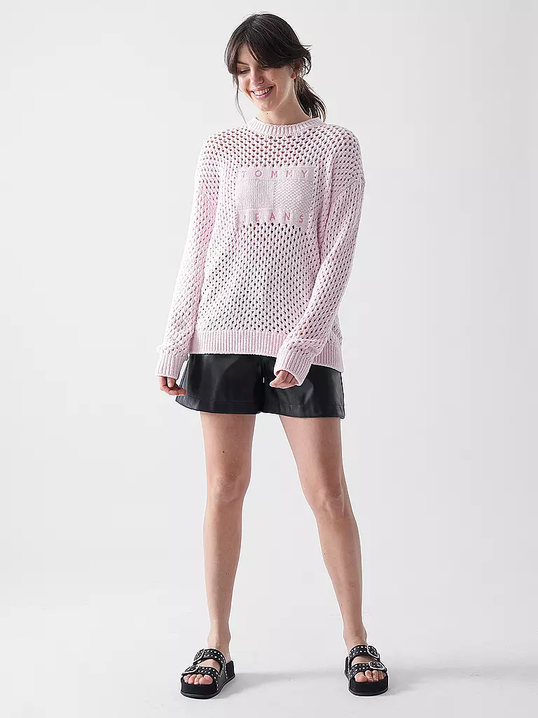 TOMMY JEANS | Pullover  | rosa