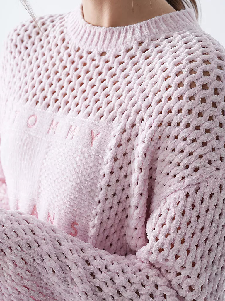 TOMMY JEANS | Pullover  | rosa