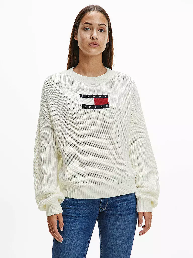 TOMMY JEANS | Pullover | creme