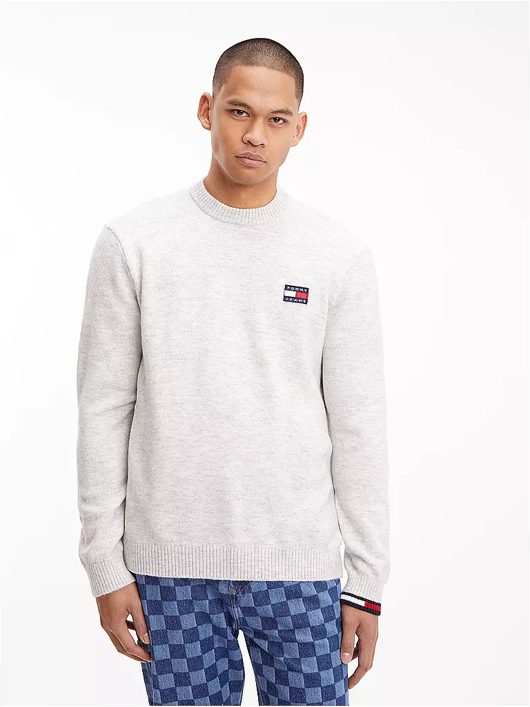 TOMMY JEANS | Pullover | grau